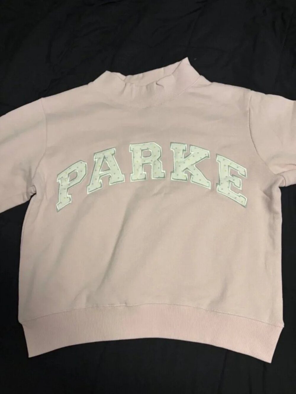 Parke Mock Neck Birthday Cake Crewneck Sweatshirt L/XL - Picture 4 of 4